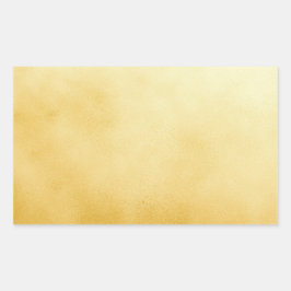 ゴールド箔風 偽の金 長方形シール