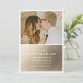 ゴールド箔 SAVE THE DATE お知らせ セーブザデート (スタンド正面)