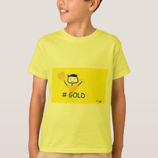 #ゴールド菌類 Tシャツ