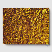 ゴールド50周年ウェディング記念カスタムゲストブック ゲストブック (裏面)