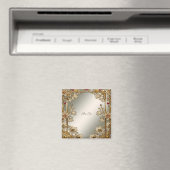 ゴールド オルネイト フローラル マグネット (インサイチュ (食洗機))