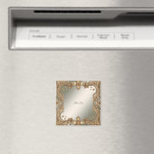 ゴールド オーナメント フレーム マグネット (インサイチュ (食洗機))