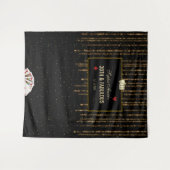 ゴールド カジノ ロイヤル 30歳誕生日 フォトブース タペストリー (正面(横))