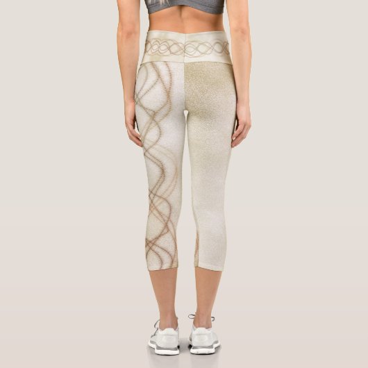 ゴールド カプリレギンス (裏面)