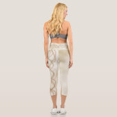 ゴールド カプリレギンス (裏面)