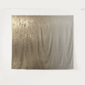 ゴールド グラム ギルデッド ブラシ モダン エレガンス タペストリー (正面(横))