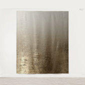 ゴールド グラム ギルド ブラシ モダン エレガンス タペストリー (正面)