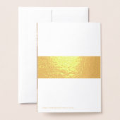 ゴールド グラモア グリッター スパーク ドリップ スイート16 誕生日 箔カード (裏面封筒付き)