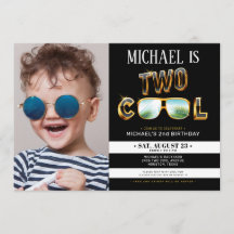 ゴールド グリッター ツー クール パーティー バースデー フォト