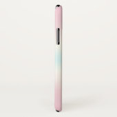 ゴールド グリッター ドリップス ホログラフィック イリデセント Case-Mate iPhoneケース (裏面/右)