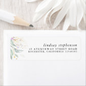 ゴールド グリーンレーベル エレガント モダン ラベル (インサイチュ)