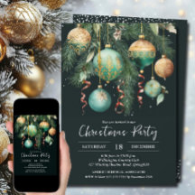 ゴールド グリーン クリスマスツリー オーナメント パーティー
