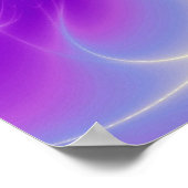 ゴールド ケドゥケウス 医療 シンボル 超紫 紫 ポスター (角)