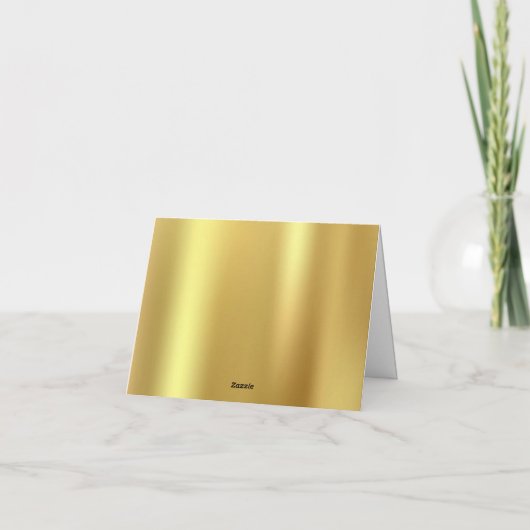 ゴールド サンキューカード (裏面)