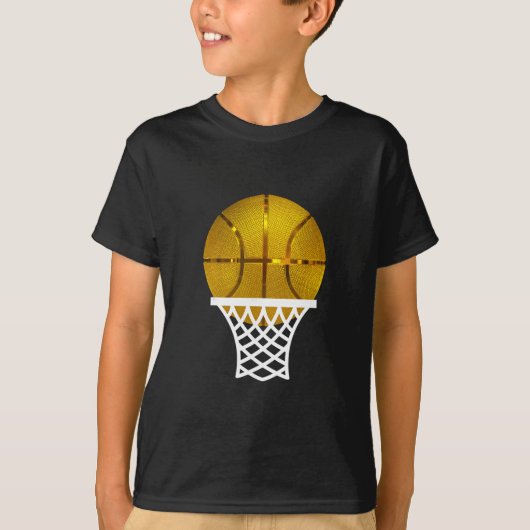 ゴールド スケルトン トロフィー MVP 賞 Tシャツ (正面)