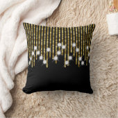 ゴールド＆スパークリー クッション (ブランケット)