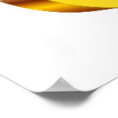 ゴールド ドル記号 ポスター (角)