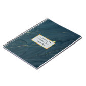 ゴールド ノートブック (左側)