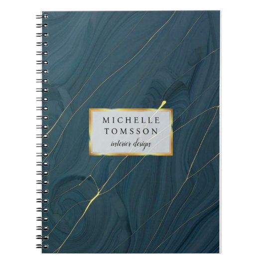 ゴールド ノートブック (正面)