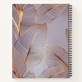 ゴールド ノートブック (裏面)