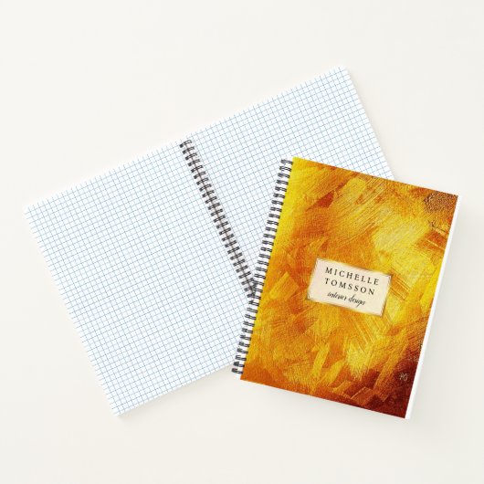 ゴールド ノートブック (内部)