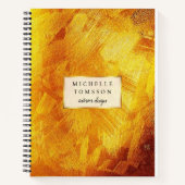 ゴールド ノートブック (正面)