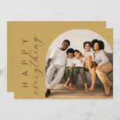 ゴールド ハッピー エブリシング シーズンカード (正面/裏面)