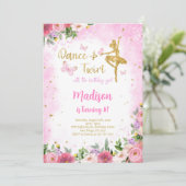 ゴールド バレリーナ ご招待 招待状 (スタンド正面)