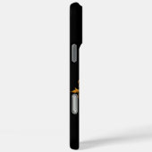 ゴールド フラワー C モノグラム 高級 ボタニカル イニシャル Case-Mate iPhoneケース (裏面 / 右)