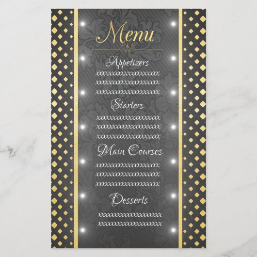 ゴールド/ブラックライト (正面)