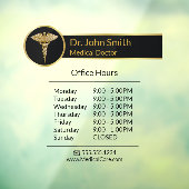 ゴールド プロフェッショナル メディカル ケデュケウス 営業時間 ウィンドウサイン (シート3)