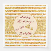 ゴールド ホリゾンタル グリッター ボヘミアンポップコレクション (正面)