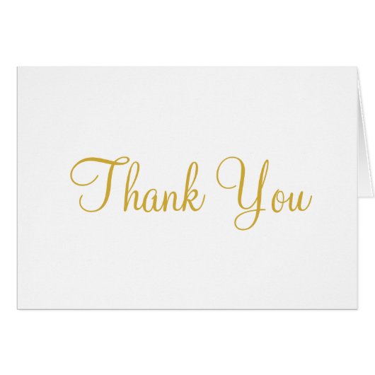 ゴールド ホワイト ウェディング サンクス (正面横)