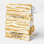 ゴールド ホワイト グリッター ボヘミアンポップ タイガーコレクション フェイバーボックス (裏面サイド)