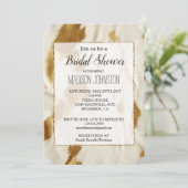 ゴールド ホワイト コウガール サウスウエスト コウハイド 招待状 (スタンド正面)