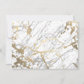 ゴールド ホワイト マーブル メイク ビューティー 証明書 エボニー2 (裏面)