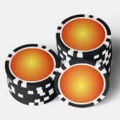 ゴールド ポーカーチップ (積み重ね)