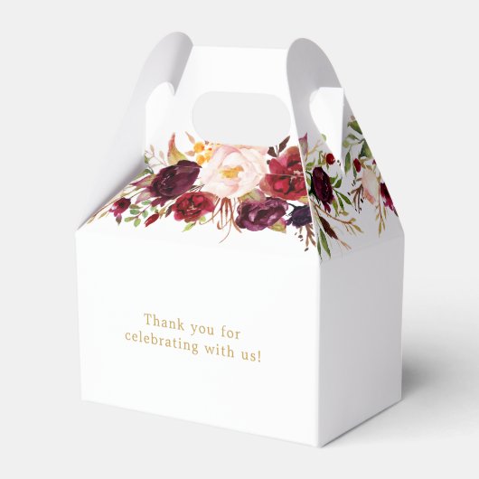 ゴールド マサラ ボヘミア オータムエンゲージメントパーティー フェイバーボックス (裏面サイド)