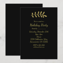 ゴールド ラスティック リーフ エレガント ブラック フォール エレガント