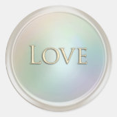 ゴールド ラブ エンベロープ シール (正面)