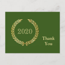 ゴールド リース 卒業 ありがとう 緑