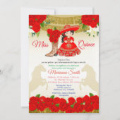 ゴールド レッド チャロ キンセアニエラ インビテーション (正面)