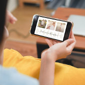 ゴールド 卒業 書道 QRコード ソーシャルメディア 招待状