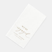 ゴールド 婚約しました 婚約パーティー (コーナー)