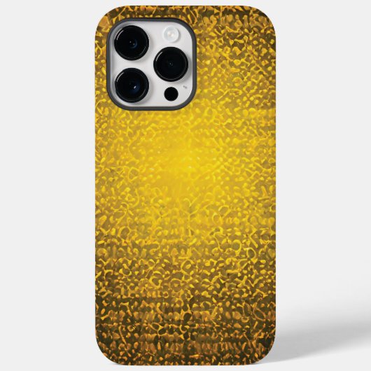 ゴールド Case-Mate iPhoneケース (裏面)