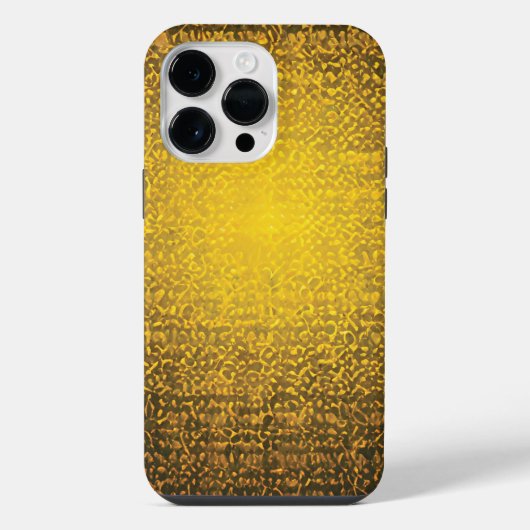 ゴールド iPhoneケース (裏面)