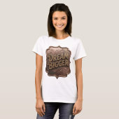 ゴールドDREAM BIGGER Tシャツ (正面フル)