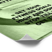 ゴールフィットネスコラージュ時間 ポスター (角)