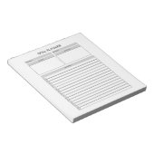 ゴールプランナーメモ帳 ノートパッド (アングル)