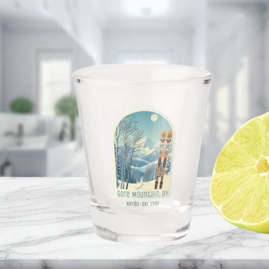 ゴールマウンテンニューヨークNYエレースキースキートグラス ショットグラス